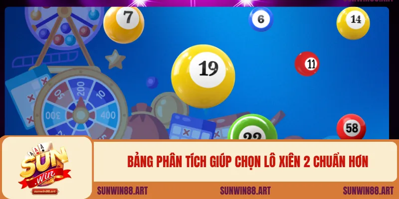 Bảng phân tích giúp chọn lô xiên 2 chuẩn hơn
