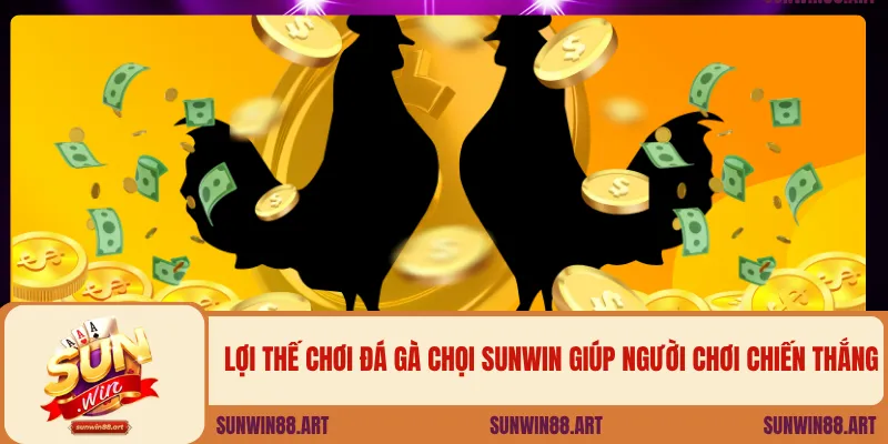 Lợi thế chơi đá gà chọi Sunwin giúp người chơi chiến thắng
